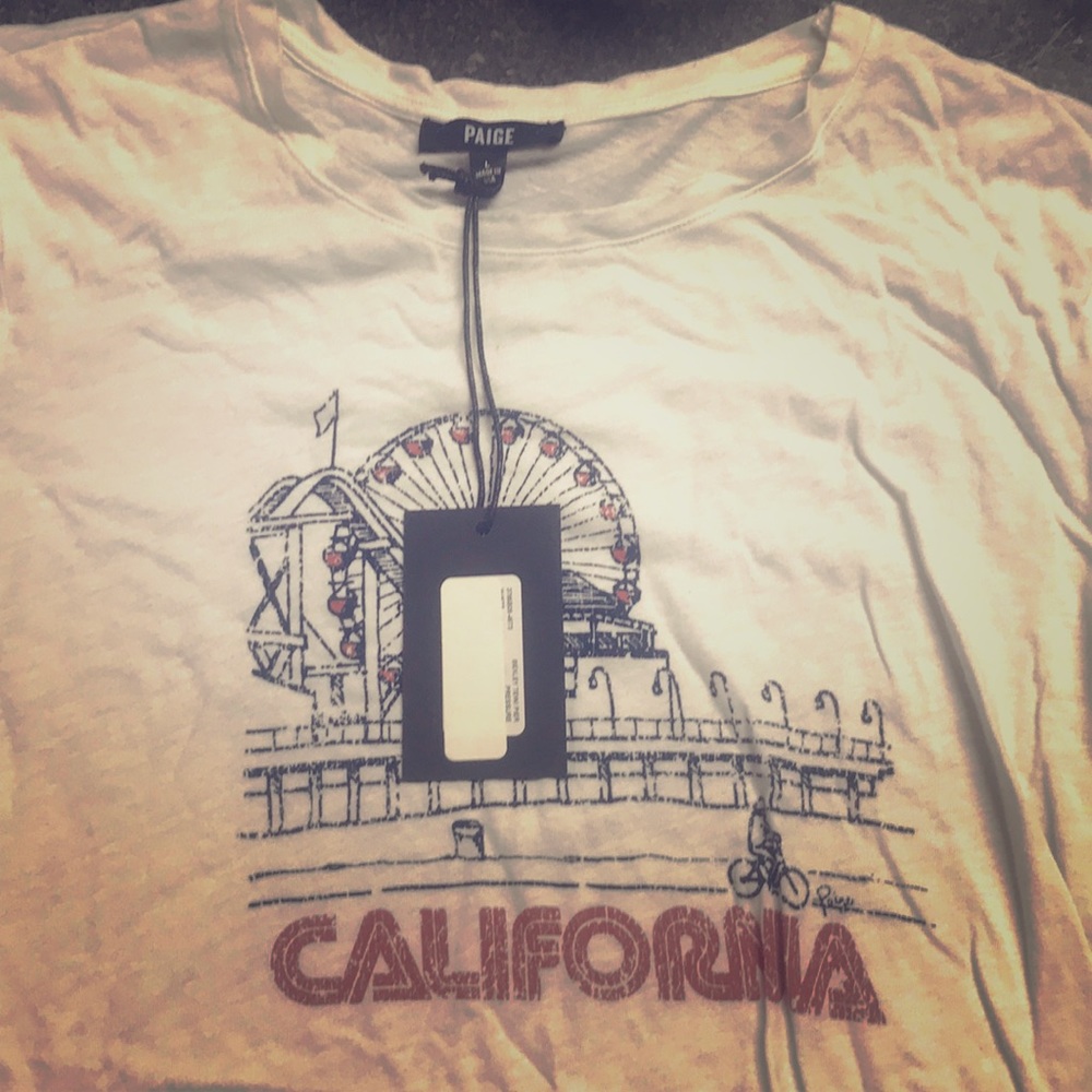 PAIGE Vintage California Tee